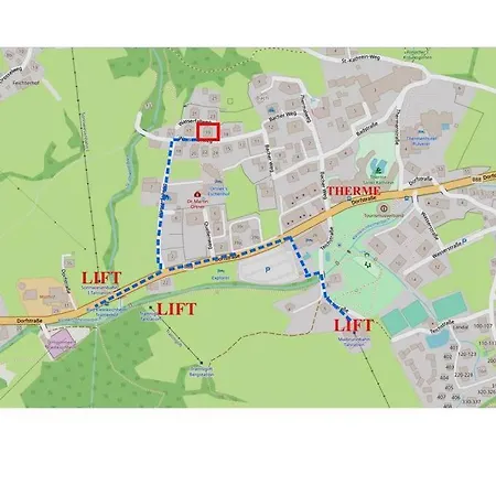 Wasserfall 1 アパート *